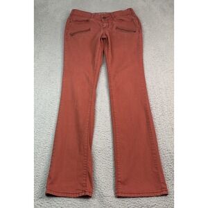 Anthropologie Pilcro & the Letterpress Pants Womens Size 26 Zipper Pockets
